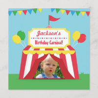 Photo d'anniversaire de enfants sur le thème du ca
