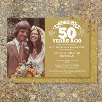 Photo de 50 ans de mariage juste mariés