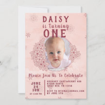 Photo de fleurs doodle rose