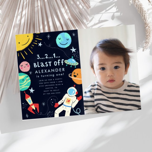 Invitation Photo de la fête d'anniversaire de l'explosion spa (Créateur téléchargé)