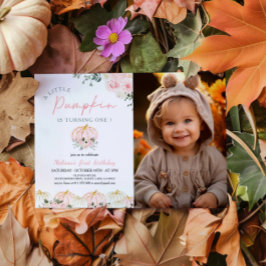 Invitation Photo de la fête du premier anniversaire du petit 