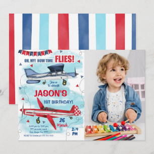 Invitation photo de l'avion