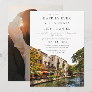 Invitation Photo de mariage à San Antonio pour un bonheur éte