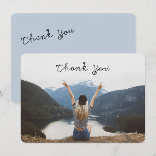 Invitation Photo de Merci