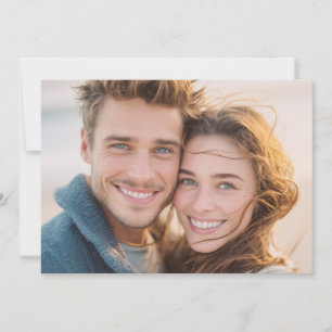 Invitation Photo de plage chaleureuse et joyeuse