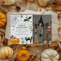 Photo de plaisir pour les enfants mignons Hallowee