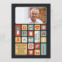 Invitation photo de retraite Médicale sur le terra