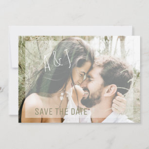 Invitation Photo Enregistrer la date Site du Mariage QR Code