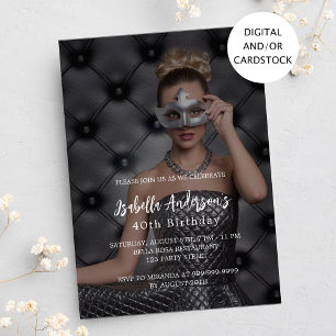 Invitation Photo fête d'anniversaire