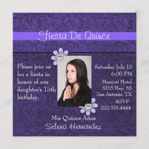 Invitation photo Fiesta De Quince