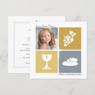 Invitation Photo First Communion