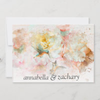 *~* PHOTO Fleur de colibri RSVP QR AR26 MARIAGE