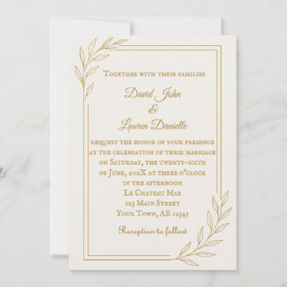 Invitation Photo Forever Us