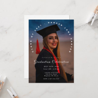 Invitation Photo Graduation Invitation, Class of 2026