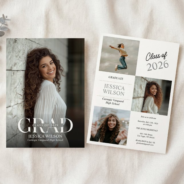 Invitation Photo Graduation Party Invite  (Créateur téléchargé)