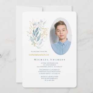 Invitation photo Herbs Bouquet