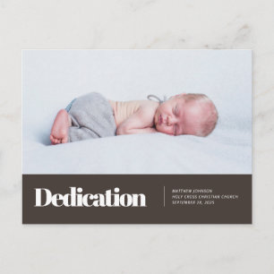 Invitation photo moderne et simple
