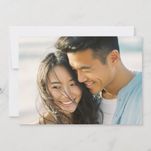 Invitation Photo Naturelle Joyeuse