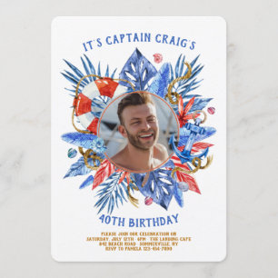 Invitation photo Nautique