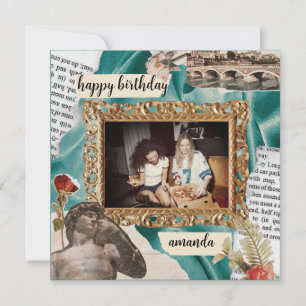 Invitation Photo personnalisée Cadeau idéal Anniversaires ami