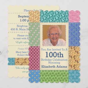 Invitation Photo personnalisée de la surface de la surface de