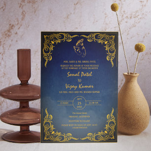 Invitation Photo personnalisée du Mariage hindou indien Ganes