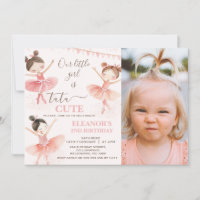 Photo Pink Ballerina Tutu 2e anniversaire