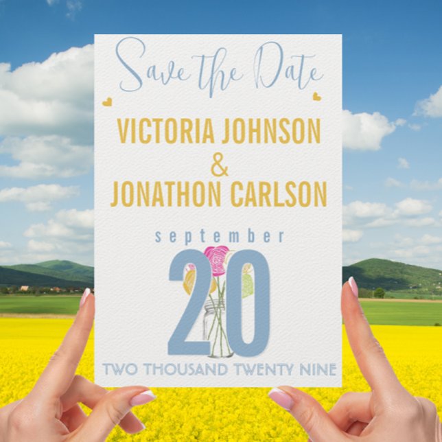 Invitation Photo Ranunculus Typographie Mariage moderne (Créateur téléchargé)