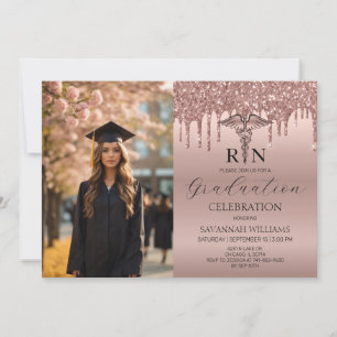 Invitation Photo RN Célébration de la graduation en soins inf