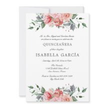Photo rose Florale Bible Verse Quinceañera