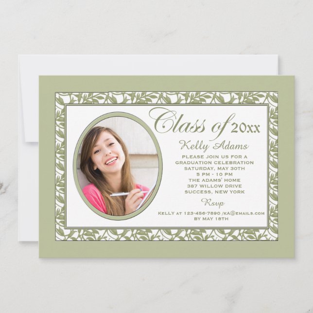 Invitation photo Spring Reflection (Devant)