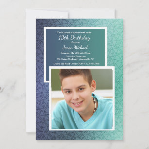 Invitation photo triangles géométriques