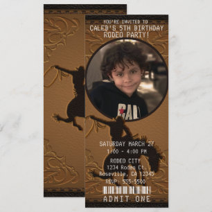 Invitation Photographie de l'anniversaire de l'Occident sauva