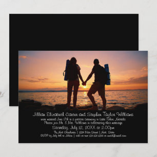 Invitation Photographie de routards - Annonce de mariage
