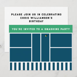 Invitation Pickleball Party