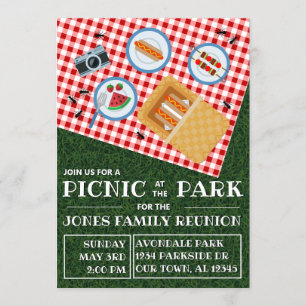 Invitation PICNIC au PARC : Réunion de famille