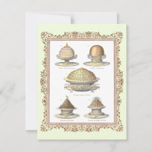 Invitation Pièce de Cuisine de gâteau Chef's School Gradutati