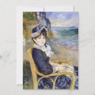 Invitation Pierre-Auguste Renoir - Au bord de la mer