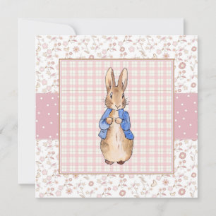 Invitation Pierre le lapin