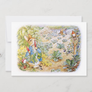 Invitation Pierre le lapin