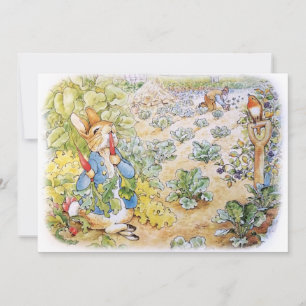 Invitation Pierre le lapin