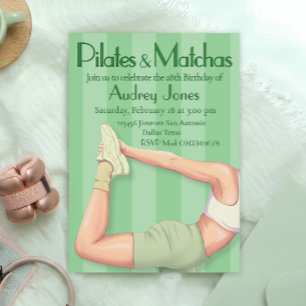 Invitation Pilates et Matchas