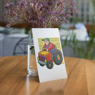 Invitation Pilote de tracteur