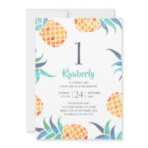 Pineapple Beach d'été tropical 1er anniversaire