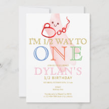 Pink BOO Je suis à mi-chemin d'une fille de 6 mois