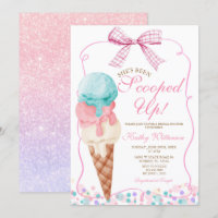 Pink Bow Elle a été Fête des mariées de crème glac