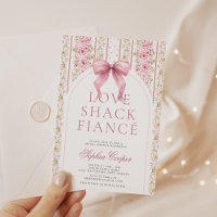 Pink Bow Love Shack Fiance Fête des mariées