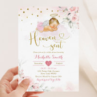 Pink Gold Blonde Girl Baby Heaven envoyé Baby show