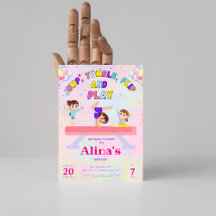 Pink Jump tumeur & flip Gymnastique Anniversaire