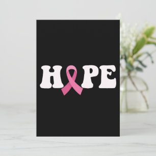 Invitation Pink Ribbon Cancer Sensibilisation Cancer du sein 